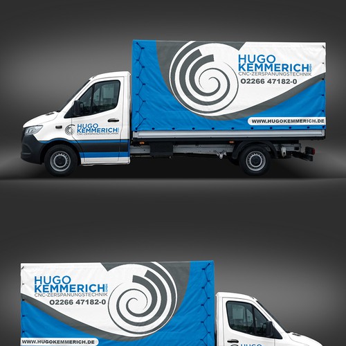 Car, truck or van wrap contest entry by creativeDibyendu99