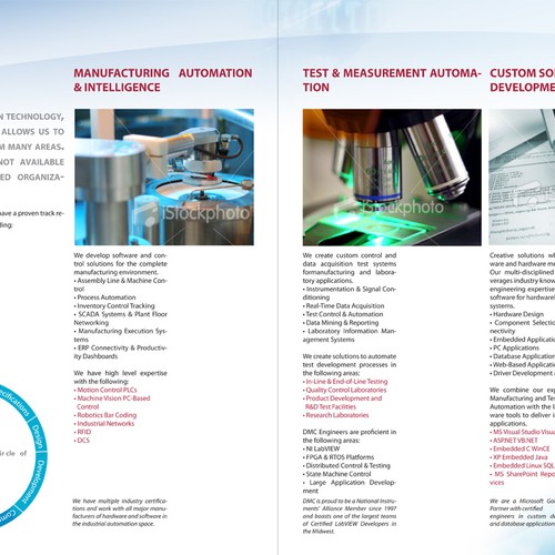 Corporate Brochure - B2B, Technical  Ontwerp door nikolaa