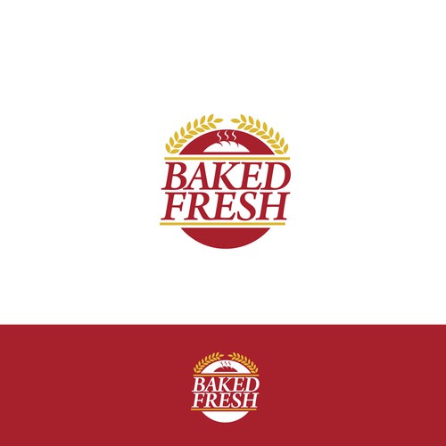 logo for Baked Fresh, Inc. Design by Nazr
