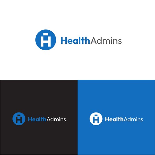 Be the designer that created the coolest healthcare software logo with Health Admins!!!! Design by Guane