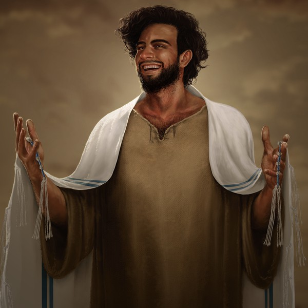 Illustration Of Jesus Laughing Illustration Or Graphics Contest 99designs