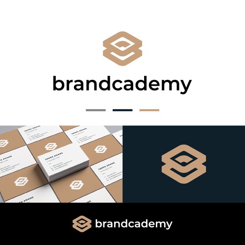 New logo & styleguide for modern startup selling online courses Design by Clefiolabs Studio™
