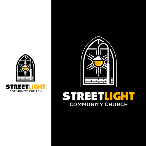 Young, Hip, Urban - Streetlight Community Church Logo Design von guinandra