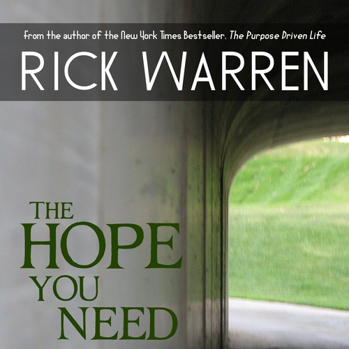 Design Rick Warren's New Book Cover Design réalisé par Cynthos65