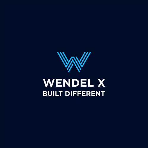 Luxury Logo Design for Wendel X — A Premium Construction Brand Built Different Design by Lovely Scout