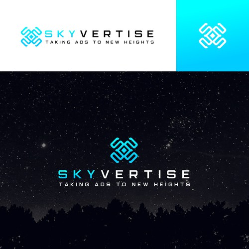 A Startup using drone tech to advertise in the sky Design by Nelli Designer