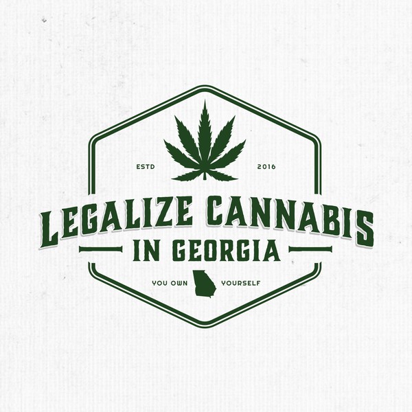 Design by Prōˈtēən" titled "Legalize Cannabis In Georgia"