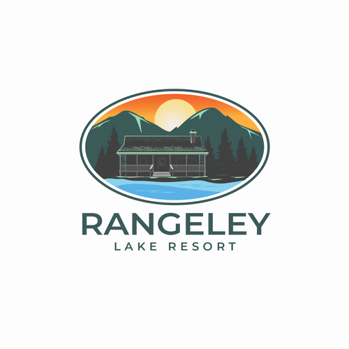 Design a logo for a resort on a lake in Maine! Design by m&mdesigns