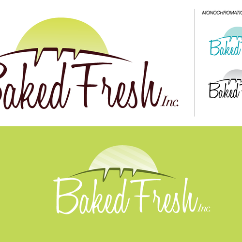 logo for Baked Fresh, Inc. Design by ajdlca