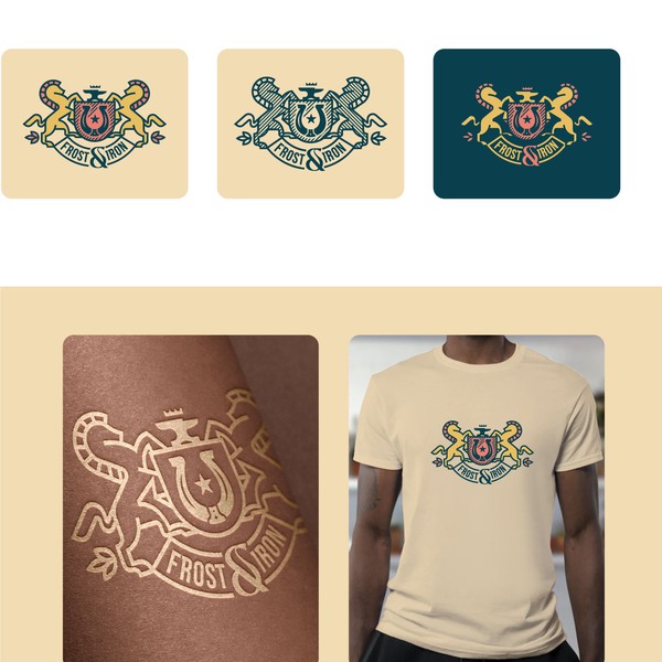 Design by CSense titled "Frost & Iron"