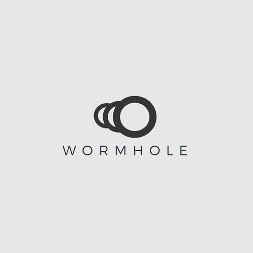 Wormhole Protocol Logo Design Design by ArtiMaki