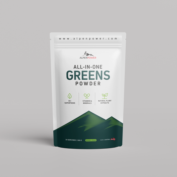 Create a strong, product box for a premium wellness brand
