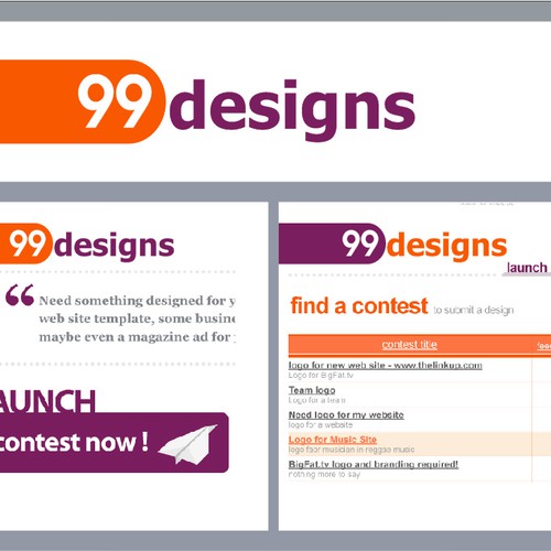 Logo for 99designs Design by designeracts