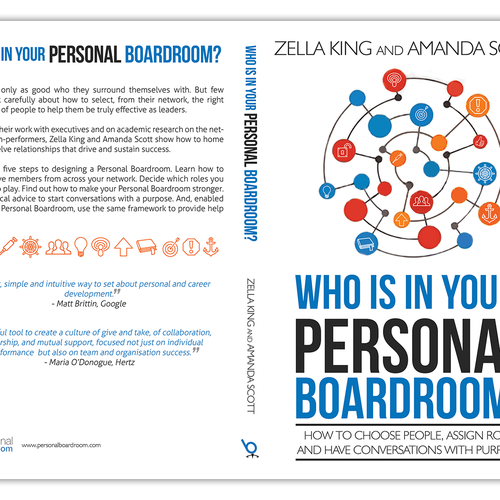 Design a book cover for "Who is in your Personal Boardroom?" Design by Sumit_S