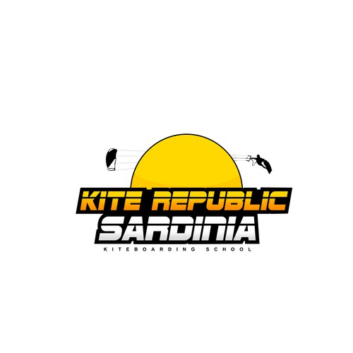 Kite Republic Sardinia - Kiteboarding School needs a youthful & professional Logo Design by Yolman