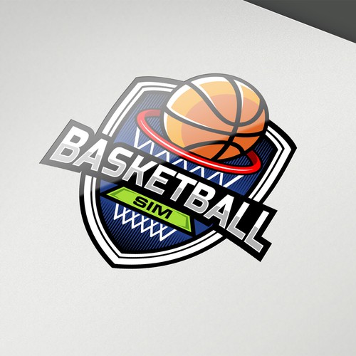 Basketball Simulator Logo Design Design by Mindtrick72