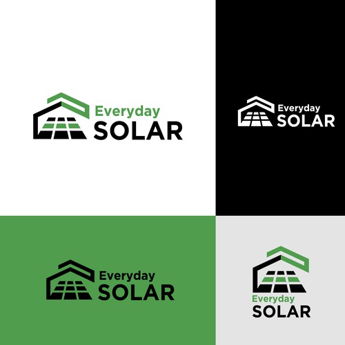 Everyday Solar Logo Design Design by Transformed Design Inc.