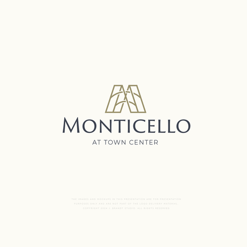 "Design a modern logo for a lakefront apartment community in Hampton, Virginia." winning Logo & brand identity pack
