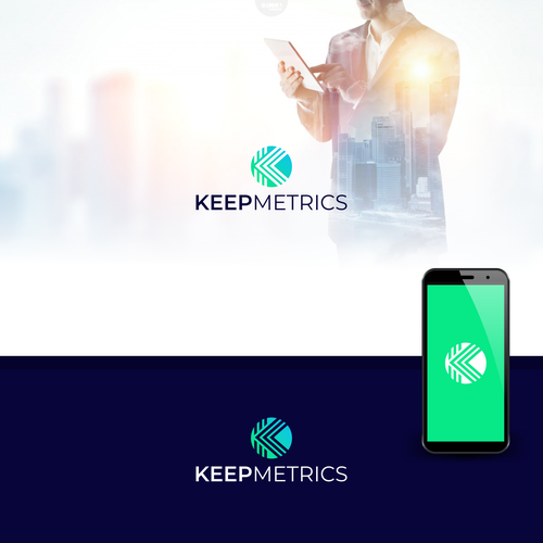 Craft a visually stunning logo for keep metrics Design by oink! design