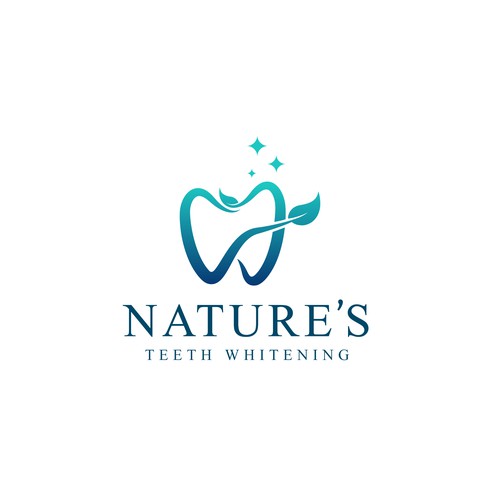 Nature's Teeth Whitening - Needs a Natural Company Logo Design by Creative Selection