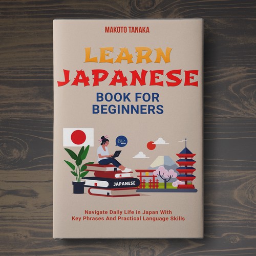 Learn Japanese Book Design by Aaniyah.ahmed