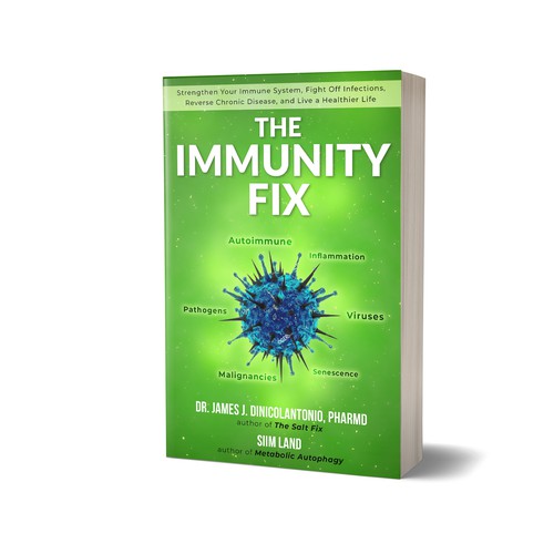 Health Immune System Book Design by Rudi_design