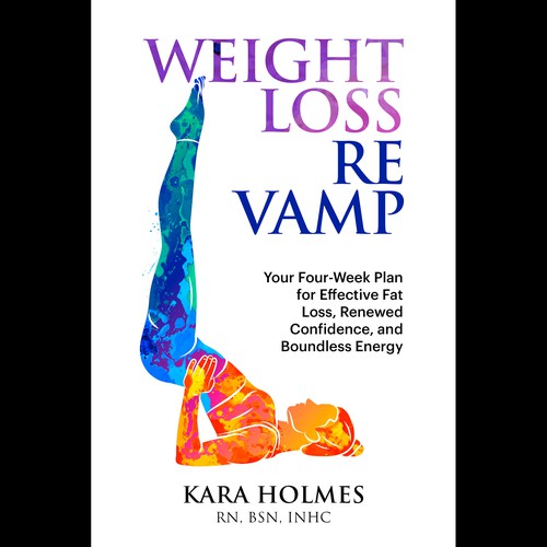 Design an eye-grabbing, compelling cover for a book on lasting weight loss Design by Aaniyah.ahmed