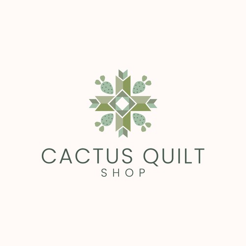 Design a logo for a modern quilt shop! Design by Creative P