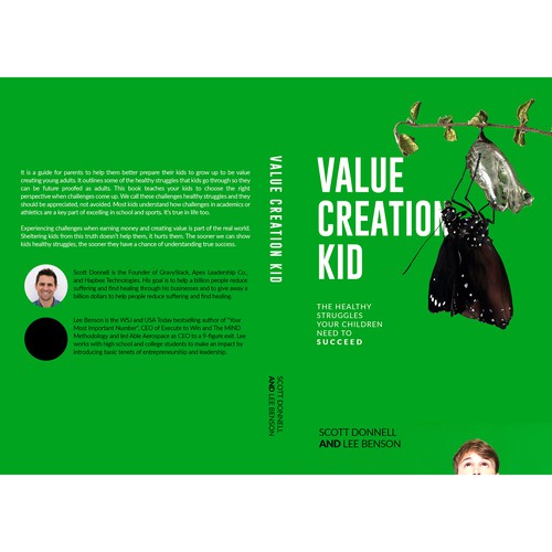 Design a simple, modern book cover that pops to make a huge social impact Design by Aaniyah.ahmed