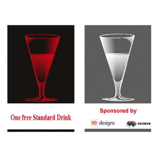 Design the Drink Cards for leading Web Conference! Design by O2-oxygen