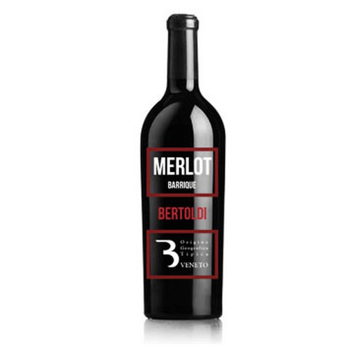 Create a Wine label for a Merlot Barrique "Bertoldi" from Italy Design by CHsignal