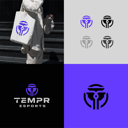 Logo for TEMPR Esports Design by casign