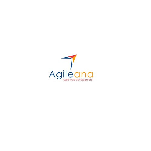 Agileana - logo design for web development agency Design by 9bstrokes™