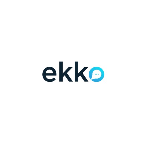 SIMPLE LOGO - ekko Letters then dm after Design by Md Faizur