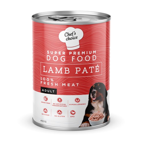 Design a super premium pet food packaging! Design by Dimario Moretti