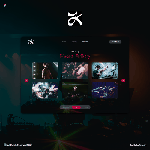 dj karma - playing good music since 2007 Design by Imanuel Aji