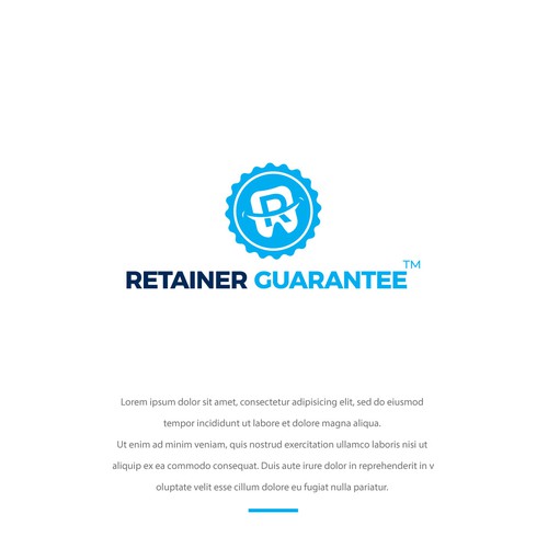 Fun and eye catching logo needed for orthodontic retainer warranty program. Design by Eeshu