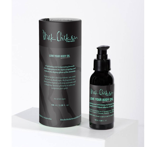 Design by Roberta Montagnini titled "Black Chicken "