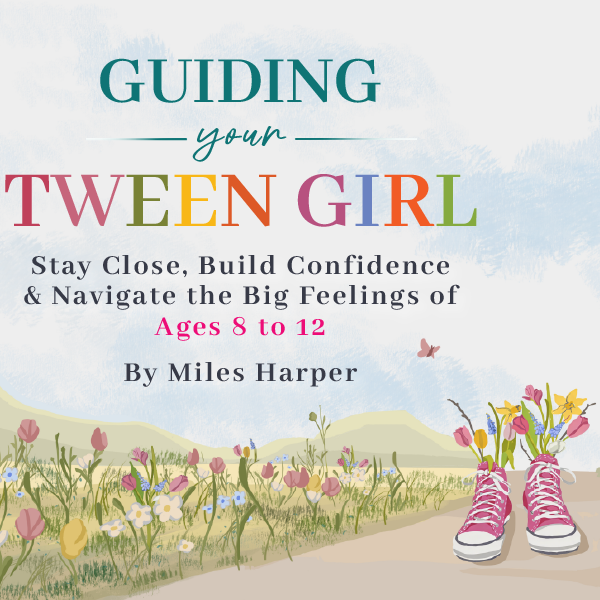Design by dalim titled "Guiding your Tween Girl Book."