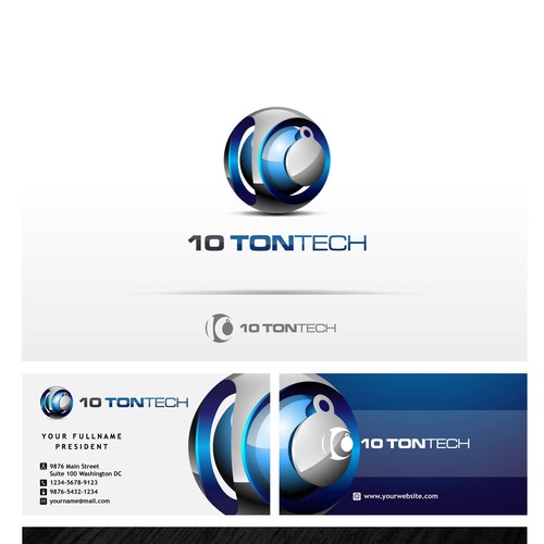 Help "10 Ton Tech" with a new logo Design by Fierda Designs