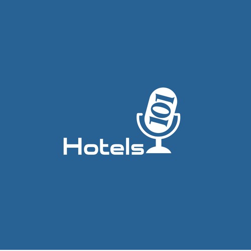 Create a logo for a podcast called - Hotels 101 - incorporate a hotel in the logo Design by i-ali