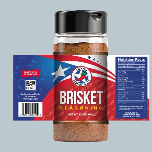 Designs | We need a seasoning label to fit into our already existent ...