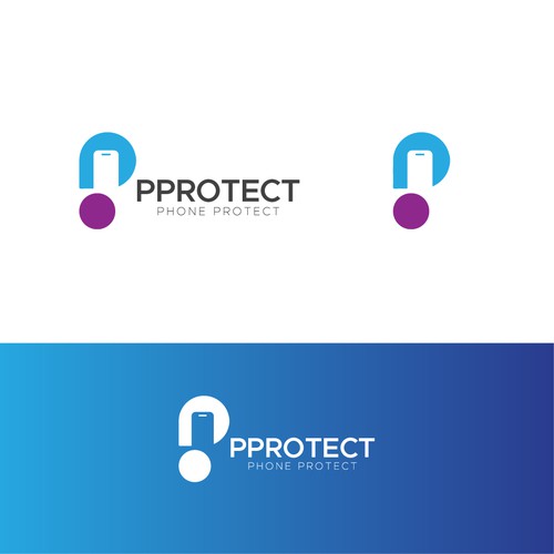 PPROTECT (Phone protect logo) (mobile cases and screen protectors) Design by man10