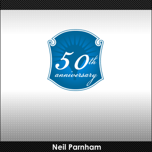 50th Anniversary Logo for Corporate Organisation Diseño de digitalview