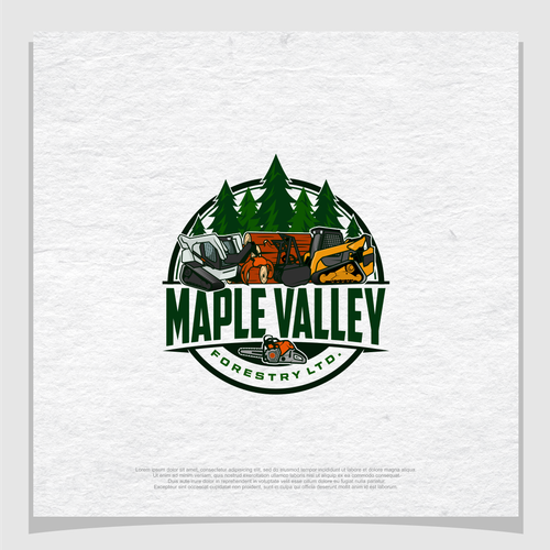 Forestry Mulching logo for land clearing/mulching & logging Business Design by via_oktav