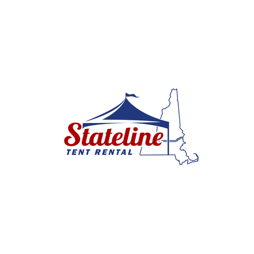 Design a tent/ party rental business logo based out of New Hampshire-ontwerp door RINDAMEN27