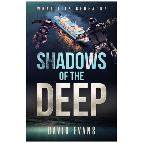Designs Book cover for nautical thriller Book cover contest