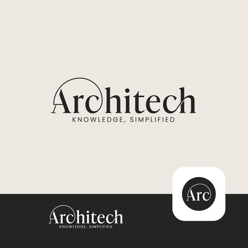 Brilliant logo required for knowledge oasis in an age of cognitive overload! Design by Anchasto