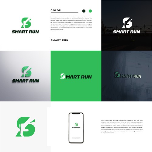 We need a powerful and exciting logo for our running app.-ontwerp door Brand Hero