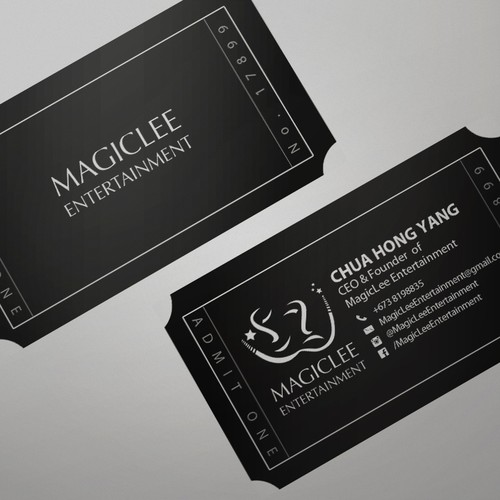 Contemporary Industry Business Card